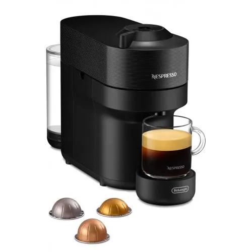 De'Longhi ENV90.B Vertuo Pop, Kahve Kapsül Makinesi, 4 Fincan 1350W, Meyan Kökü Siyahı De'Longhi ENV90.B Vertuo Pop, Kahve Kapsül Makinesi, 4 Fincan 1350W, Meyan Kökü Siyahı